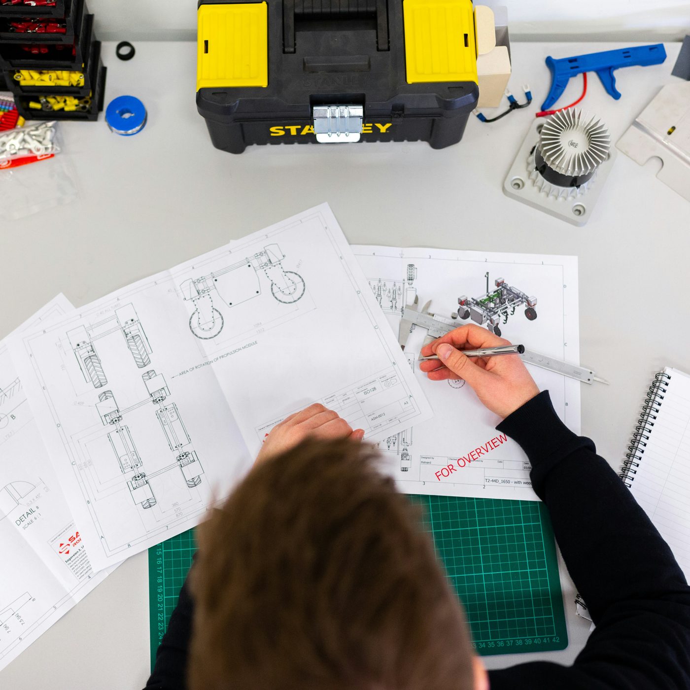 Digitalização 3D de uma peça para engenharia inversa